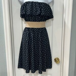 Nautical style casual midi dress by Ocean Drive Clothing Company